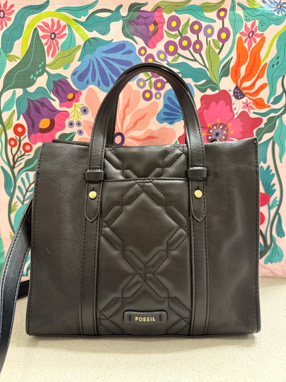 Fossil Kingston Satchel Medium
